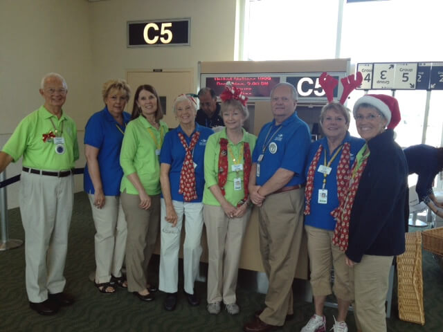 Alice Oldford representing Lake Placid as a tourism ambassador at a community event