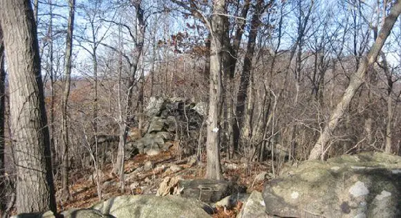 Views from Cushetunk Mountain in Hunterdon County, New Jersey, offering panoramic vistas over the surrounding countryside